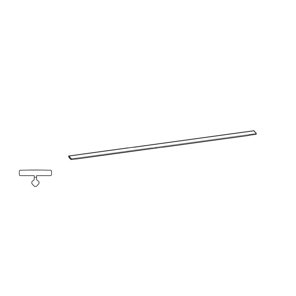 Hettich Schubkasten-Dekorprofil, AvanTech YOU, 9347489,Nennl. 500mm, edelstahloptik Produktbild img3 L