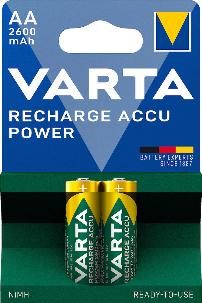 VARTA RECHARGEABLE Akku R2U Mignon/AA/HR 06 Produktbild img4 L