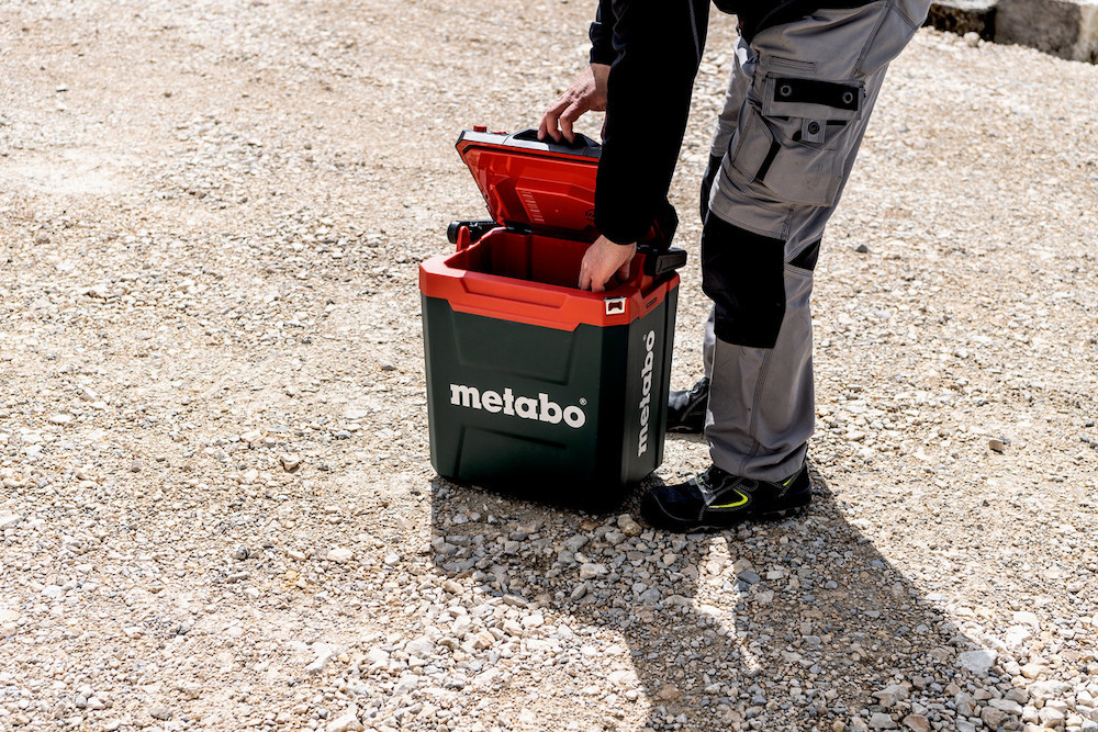 metabo Akku-Kühlbox KB 18 BL (600791850), mit Warmhaltefunktion, Karton Produktbild img3 L