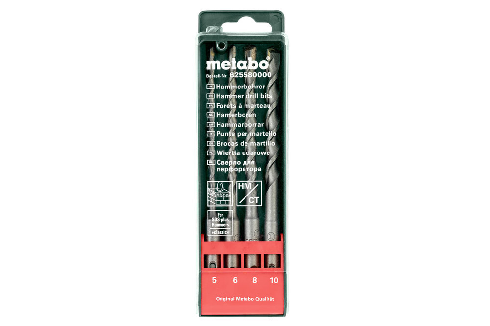 metabo SDS-plus-SP-Kassette 4-teilig (625580000) Produktbild img1 L