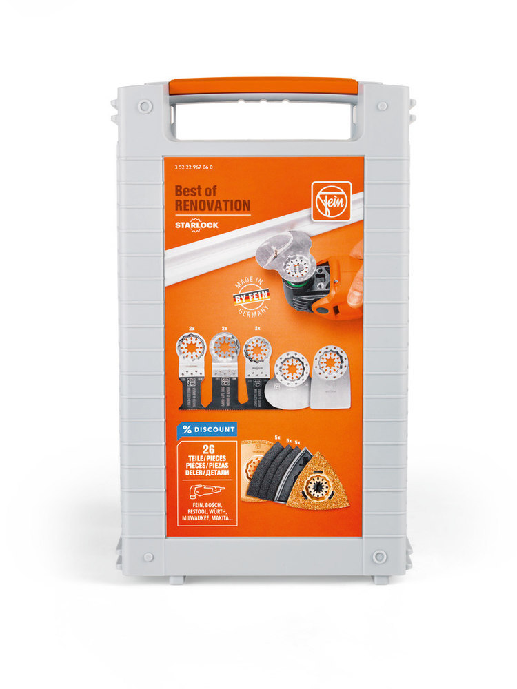 Fein Multimaster Zubehör-Set Best of Renovation 26-teilig Starlock Produktbild img2 L