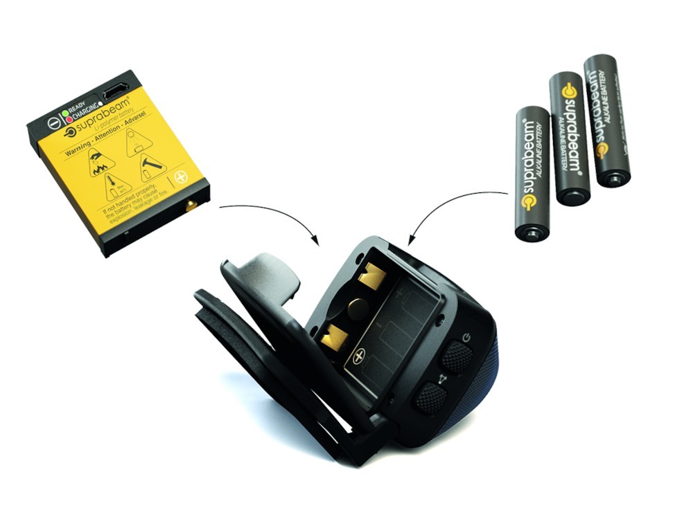 SUPRABEAM Akku-Kopflampe S4 75-750lm Sup rabeam Produktbild img3 L