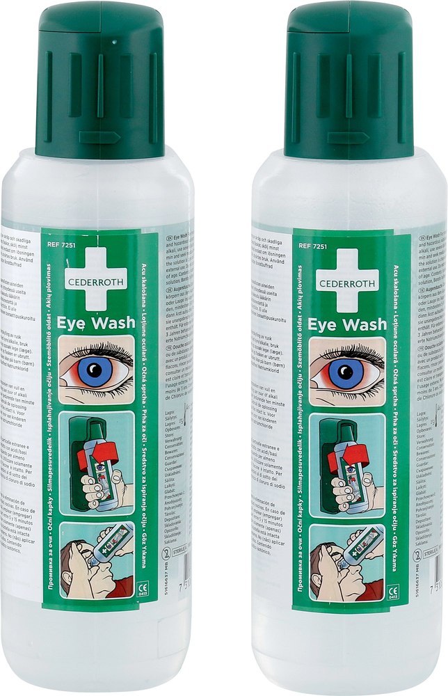 CEDERROTH Augenspülung 2x500ml Flaschen Produktbild img1 L