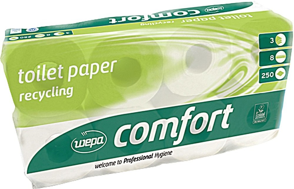 Toil.papier WEPAComfort 2-lg weiss 64 Ro llen Produktbild img1 L