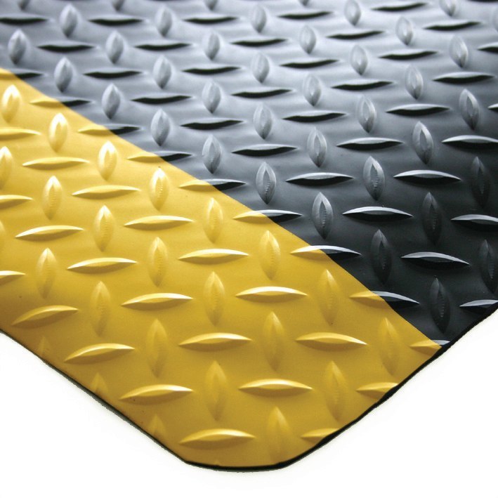 COBA Safety Ermüdungsmatte schwarz/gelb Produktbild img1 L