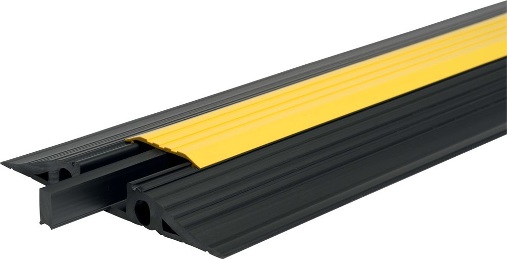 EHA Kabelbrücke Vario B1000xT350 mm schwarz 2 Kammern H25xB38 mm oder 1 Kammer Produktbild img1 L