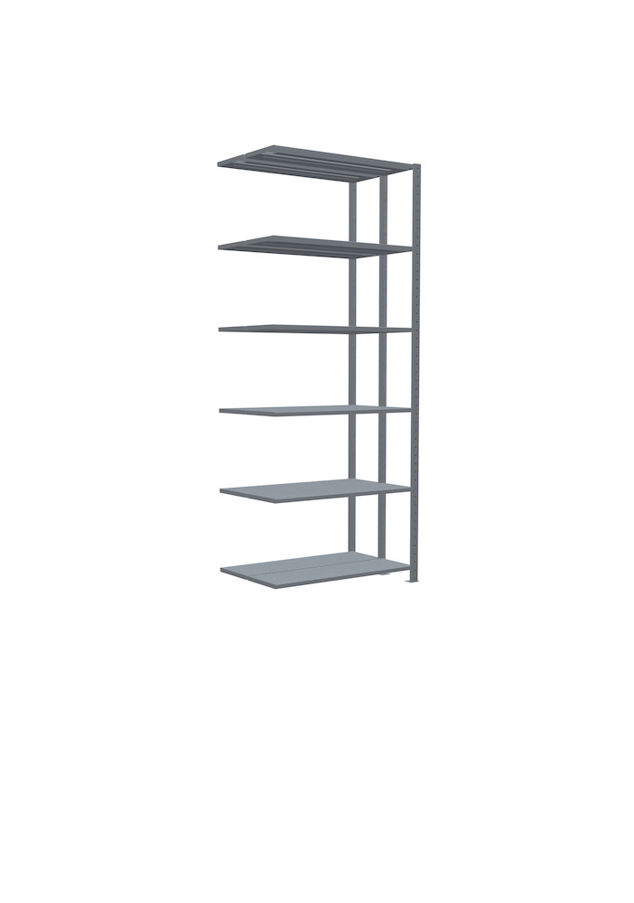 SCHULTE Lagertechnik Doppelregal MultiPlus Anbauregal verzinkt Produktbild img1 L