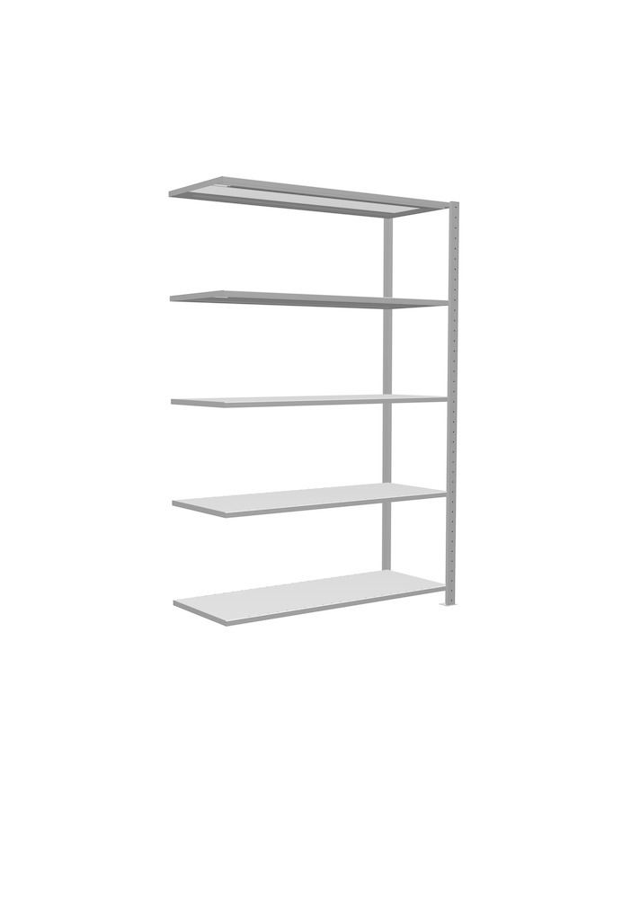 SCHULTE Lagertechnik Großfachregal 250kg RAL 7035 Anbauregal Produktbild img1 L