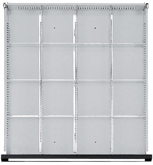 Anke Schubladeneinteilungssatz für FH 60 mm 1/4 Teilung f.Schublade B500xT540 mm Produktbild img1 L