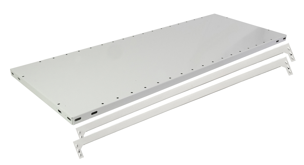 SCHULTE Lagertechnik Zusatzfachboden RAL 7035, 100kg Produktbild img1 L