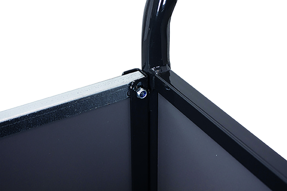 VarioFit Vierwandwagen mit Holz RAL 7016 sw-800.400/AG Produktbild img2 L