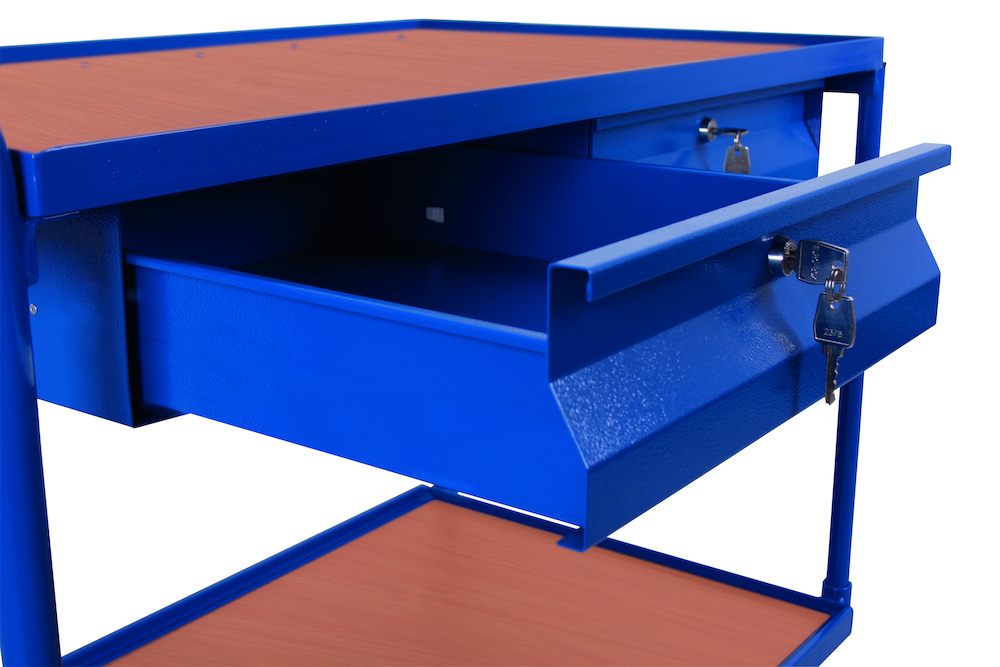 VarioFit Tischwagen 985x590 2 Schubl.Griff waag. Produktbild img3 L