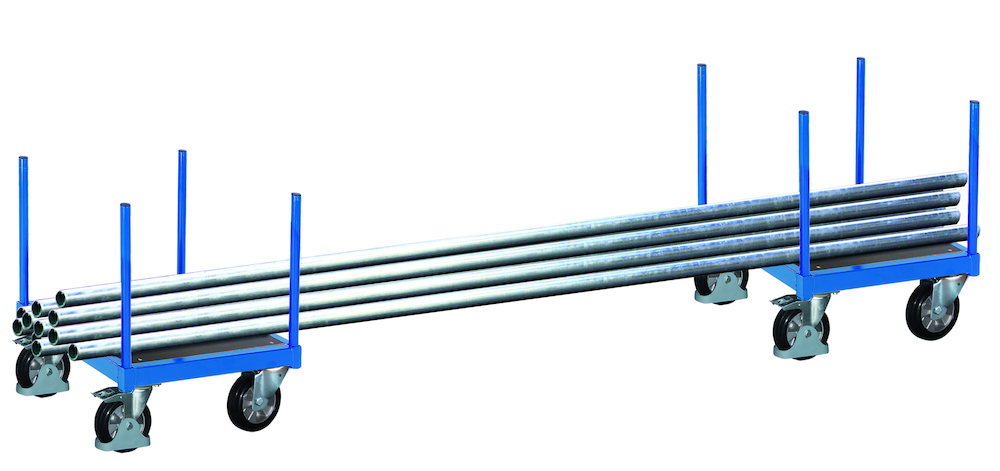 VarioFit Langmaterialroller 1200kg 700x700 mm Gummiräder Produktbild img2 L