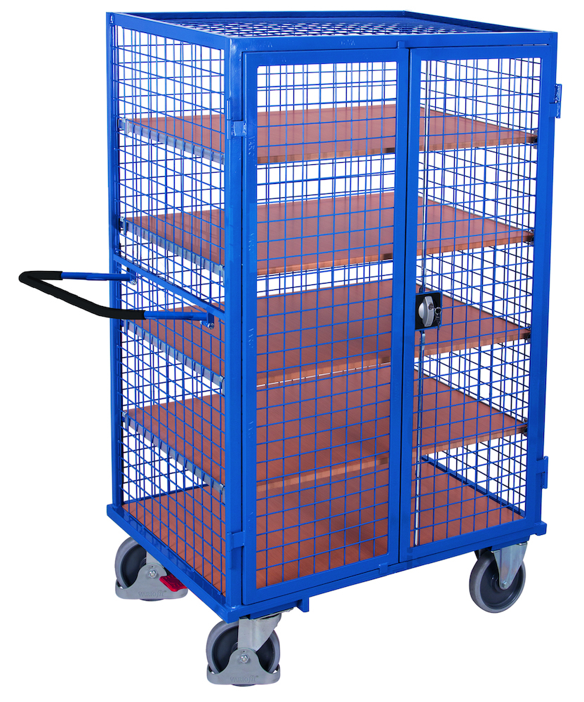 VarioFit Etagenwagen verschweißt Drehgriffschloss Produktbild img1 L