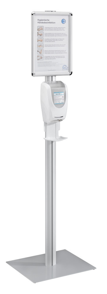 GREVEN Spendersäule, Metall mit DIN A3 Info.-rahmen für EUROMAT 1000N & VARIOMAT PRO Produktbild img1 L