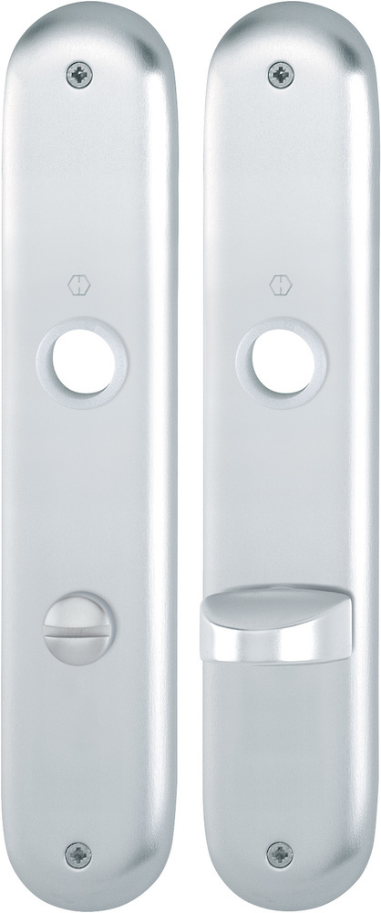 HOPPE Langschildpaar 273P, oval o. No., WC/S 78, TS 37-42, F1 Produktbild img1 L