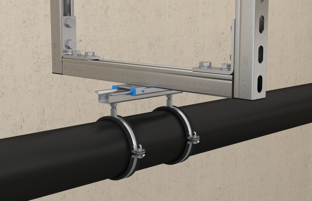 fischer Massivrohrschelle FRSM, Zollgewinde Produktbild img2 L