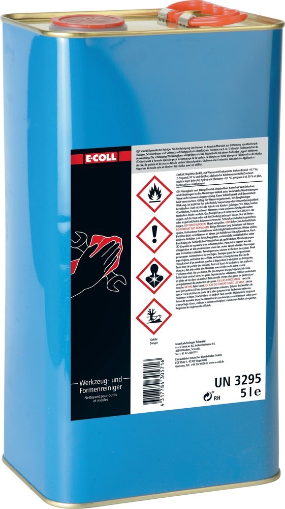 E-COLL Werkzeug-u.Formreiniger 5L Kanist er EE Produktbild img1 L