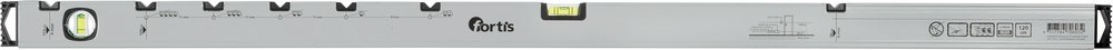 fortis Wasserwaage Elektriker 120cm Produktbild img1 L