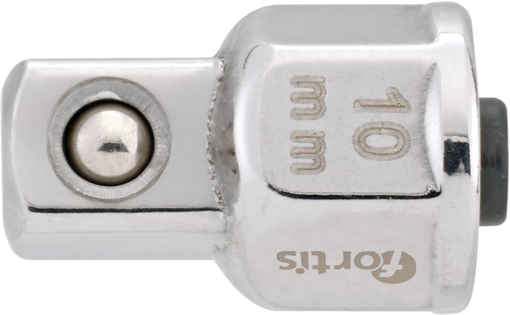 fortis Werkzeuge Steckschlüssel-Adapter 10mm für 1/4" Produktbild img1 L
