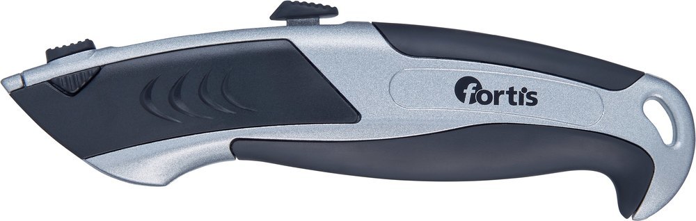 fortis Universalmesser Alu Auto m. 6 Trapezklinge Produktbild img2 L