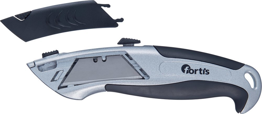 fortis Universalmesser Alu Auto m. 6 Trapezklinge Produktbild img3 L