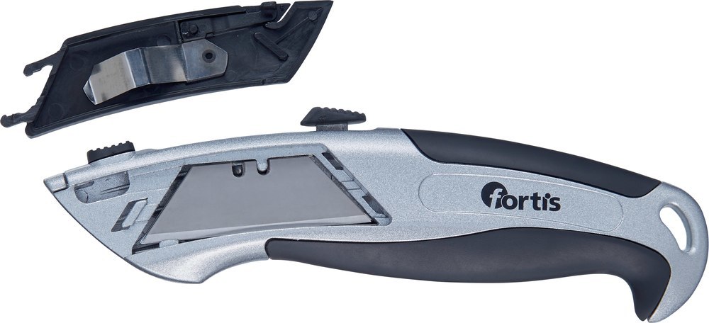 fortis Universalmesser Alu Auto m. 6 Trapezklinge Produktbild img4 L