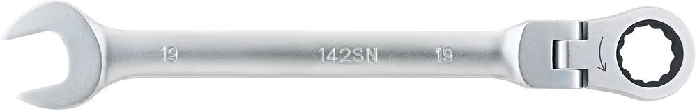 FORUM Maulschlüssel mit Gelenkkopf Ringratsche Produktbild img1 L