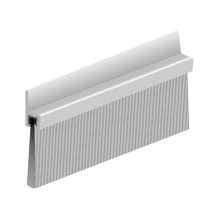 ELLEN Türbodendichtung IBS 50, zum Anschrauben, Aluminium Produktbild img1 L