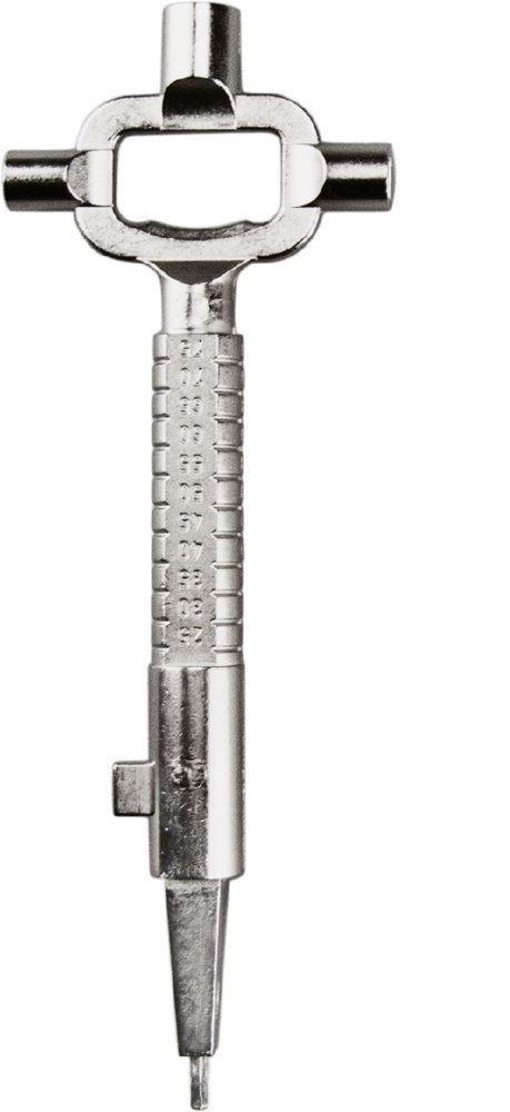 WPLUSM Universalschlüssel universal, kon isch VK-Dorn 6-10mm Metall Produktbild img2 L