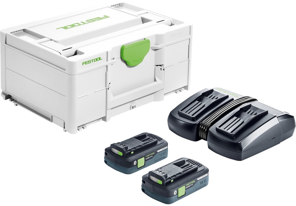 Festool Energie-Set SYS 18V 2x4,0/TCL 6 DUO Produktbild img1 L
