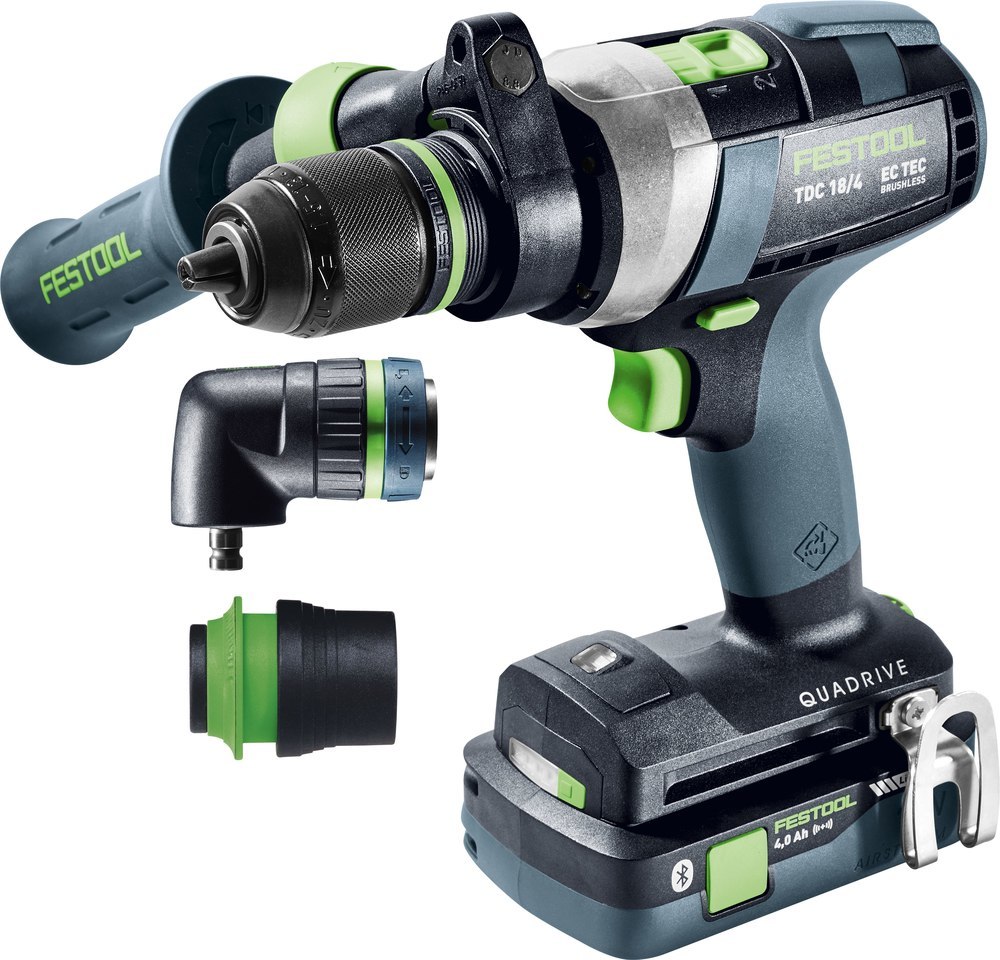 Festool Akku-Bohrschrauber TDC 18/4 5,0/4,0 I-Set 1x18,0 V 5,0 Ah + 1x 4,0 Ladegerät Produktbild img2 L