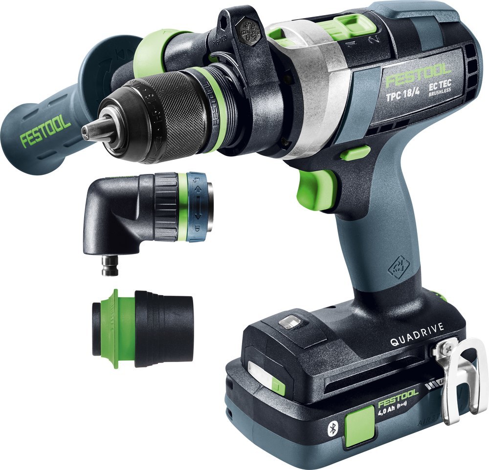 Festool Akku-Schlagbohrschrauber TPC 18/4 5,0/4,0 I-Set 1x18,0 V 5,0 Ah + 1x 4,0 Produktbild img1 L