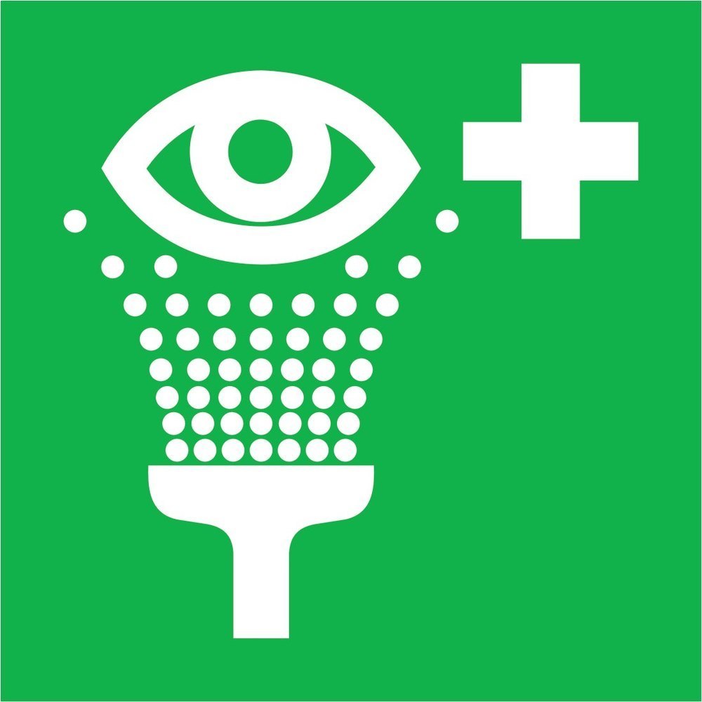 SafetyMarking Rettungsschild „Augenspüleinrichtung" Produktbild img1 L