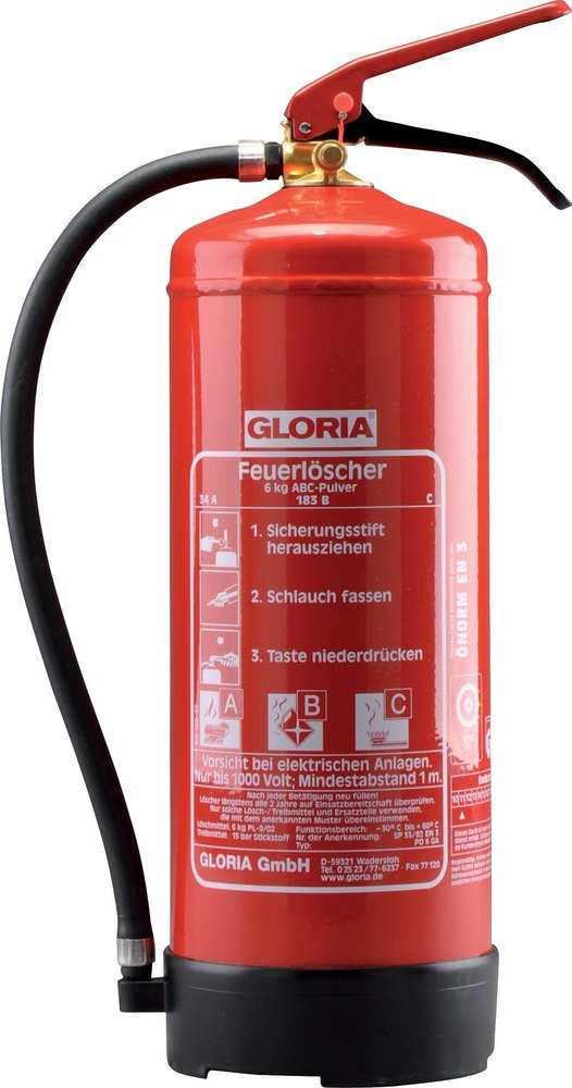 GLORIA Dauerdruckpulverlöscher 12 kg PD 12 GA Gloria Produktbild img1 L