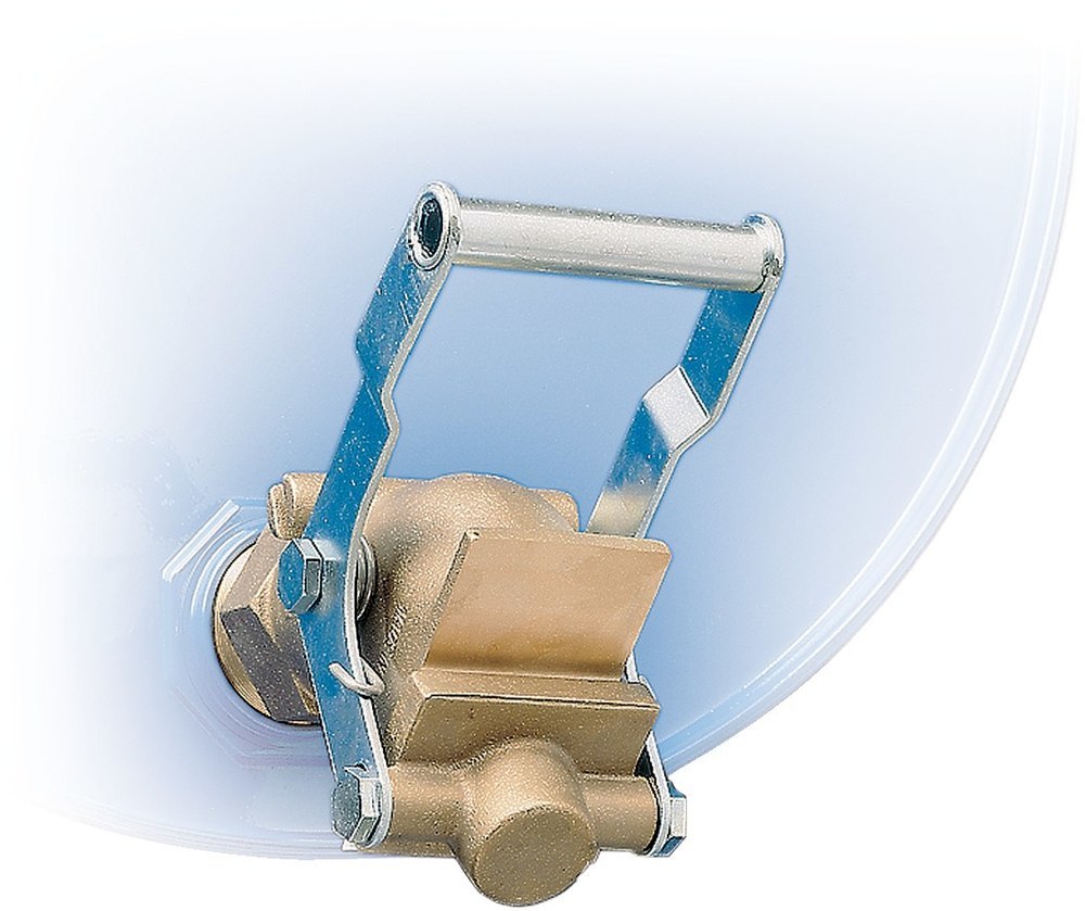 ASECOS Zapfhahn Messing 2"PTFE-Dicht f f visk Flüssigk f n kor Flüssigk Produktbild img1 L