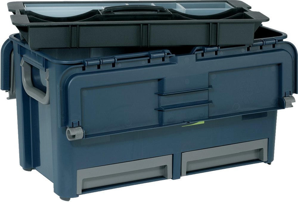 RAACO Werkzeugkoffer Raaco Compact 47 bl au B540xT296xH292 mm Produktbild img1 L