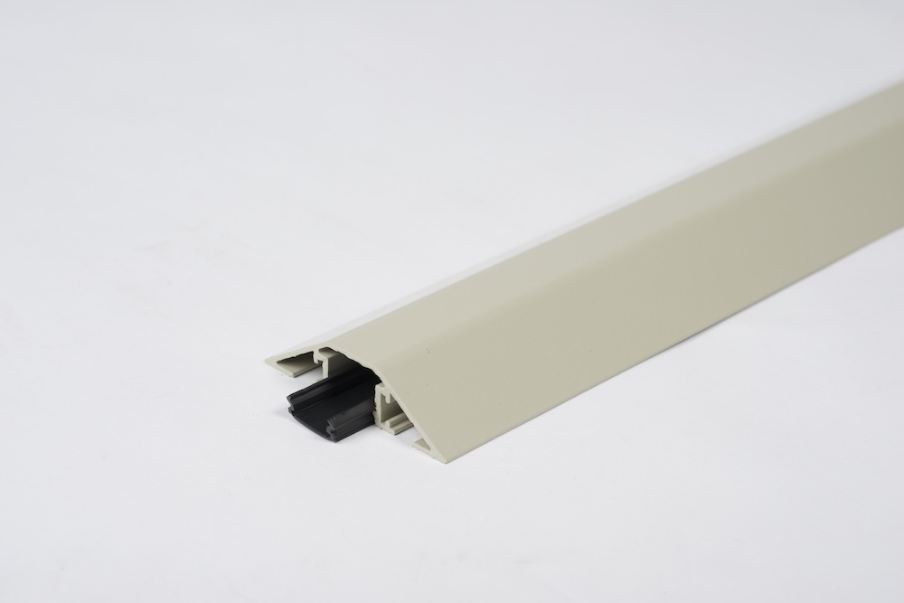 EHA Kabelbrücke Aluminium B1500xT80xH20 mm 1 Kammer H16xB18 mm kieselgrau Produktbild img1 L