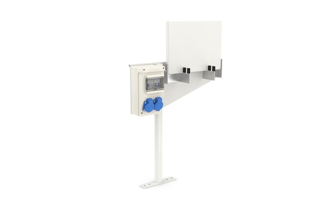 WSM QUALITÄT IN METALL E-Bike Ladestation für BikeBox Produktbild img1 L