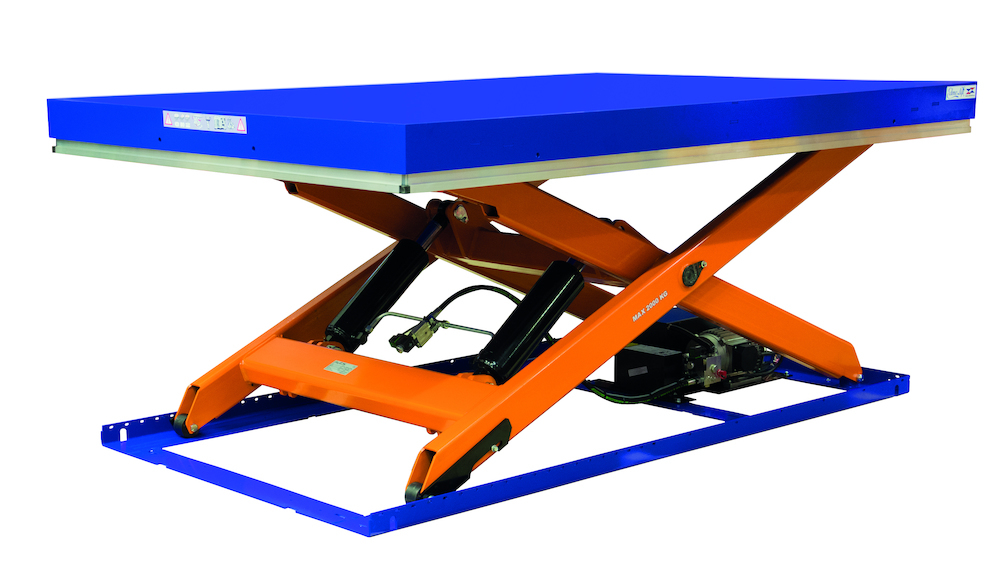 EDMOLIFT Kompakthubtisch Traglast 2000kg 2200 mm x 1500 mm Produktbild img1 L