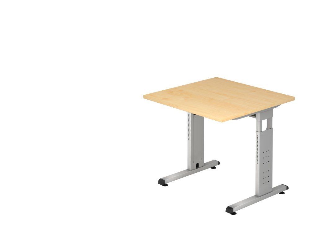Schreibtisch Ahorn 800x800x680-760 mm O Produktbild img1 L