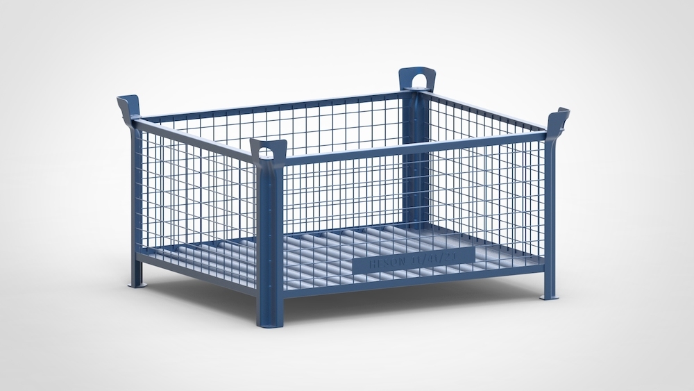 HESON Gitterbehälter 1t Produktbild img1 L