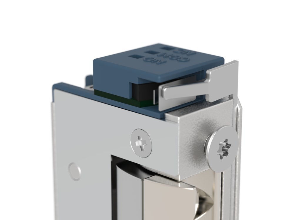 OPENERS & CLOSERS Elektro-Türöffner,mit Rückmeldekontakt 5U6X10 AC/DC, B 16, H 72,9, T 28 Produktbild img1 L