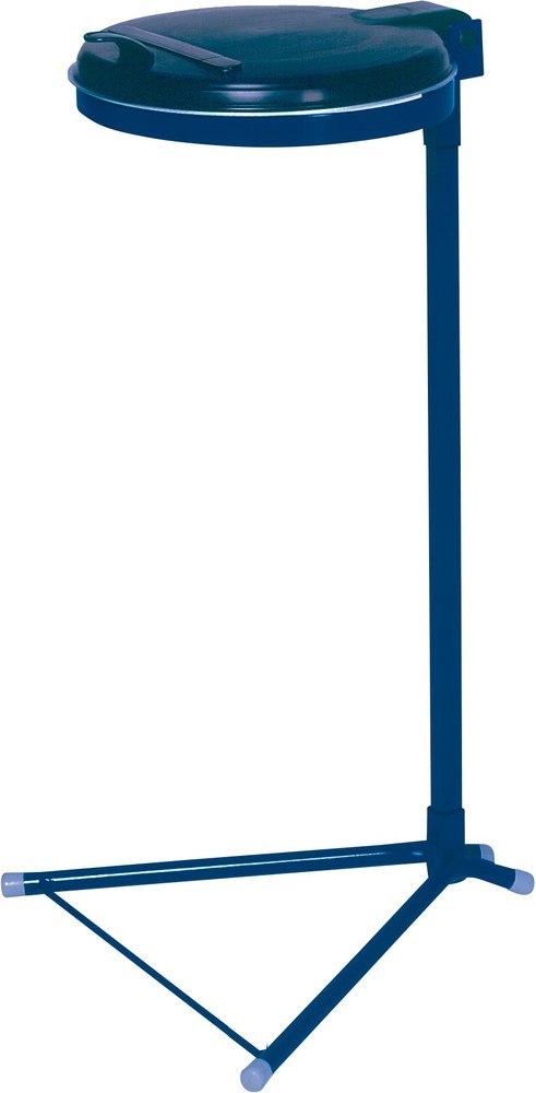 VAR Abfallsammler 120 l blau 4 Standfüße KS-Deckel Produktbild img1 L