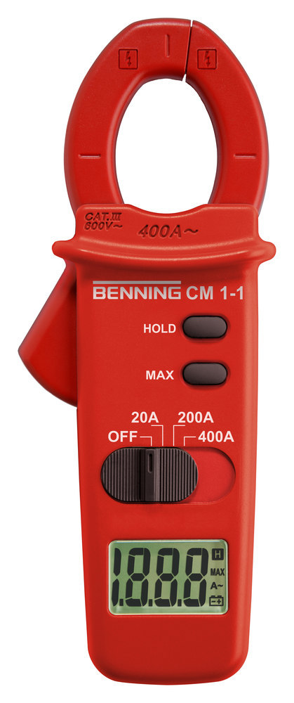 BENNING Digital-Stromzangen-Multimeter CM 1-1 Produktbild img1 L