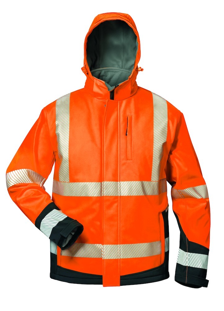 ELYSEE Warnschutz-Softshelljacke LUKAS Produktbild img2 L