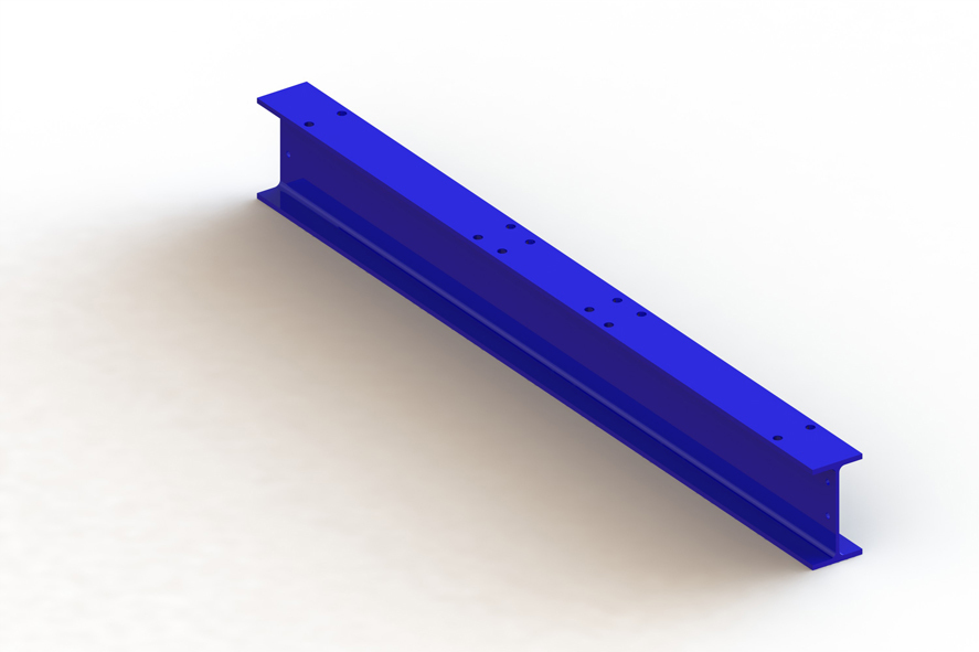 META Doppelfuß IPE120 RAL 5010 für MULTISTRONG L Produktbild img1 L