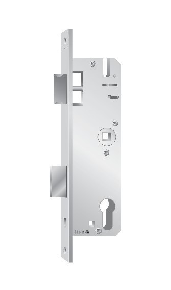 KFV Rohrrahmenschloss RES 28.72, Flachstulp, Stahl Produktbild img1 L