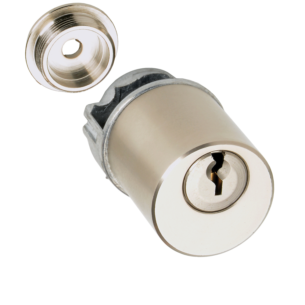 JuNie Möb.schl.-Zyl.schl.eins., FURORE 8570, MS matt vernickelt, verschiedenschließend Produktbild img1 L