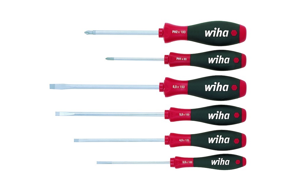 Wiha® Schraubendreher-Set 302 ZK6 SO 6-teilig Schlitz Pozidriv Produktbild img1 L